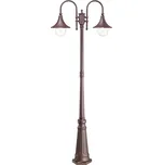 Ideal Lux - Venkovní lampa CIMA 2xE27/52W/230V 216 cm IP43 hnědá
