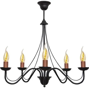 Lustr na tyči MALBO III 5xE14/60W/230V