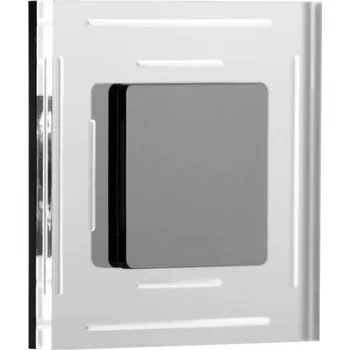 Nástěnné svítidlo LDST SP-01-CB-BZ8- LED schodišťové svítidlo SPACE 8xLED/1,2W/230V lesklá černá