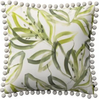 Povlak na polštářek Povlak na polštář 45x45 bílo-zelený