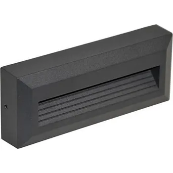 Nástěnné svítidlo LED Venkovní schodišťové svítidlo KORA LED/1,2W/230V IP54 4000K antracit