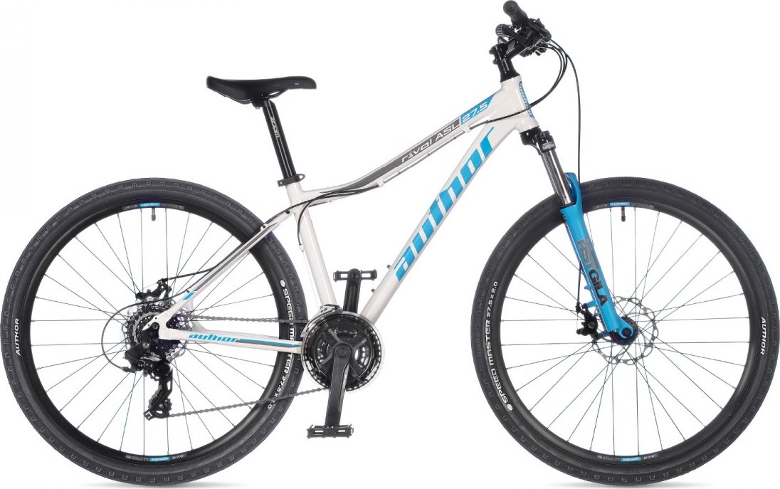 Author Rival 27,5 ASL 2023-24 18" bílá/modrá dámské MTB 27,5"kolo