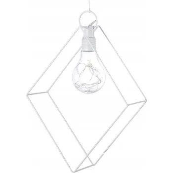 Dekorativní svítidlo Dekorativní LED lampa Calos bílá, na baterie, s časovačem