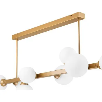 Lustr na tyči ASTRO 8xG9/5W/230V zlatá