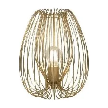 Lampička Fabas Luce Fabas Luce 3677-34-225 - Stolní lampa CAMP 1xE27/40W/230V zlatá + záruka 3 roky