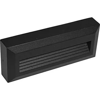 Nástěnné svítidlo LED Venkovní schodišťové svítidlo KORA LED/1,2W/230V IP54 4000K černá