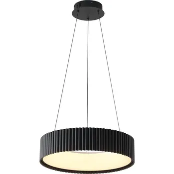 LED Lustr na lanku HALLO LED/30W/230V 3000K černá