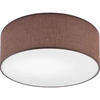 Stropní svítidlo SIRJA 1xE27/60W/230V pr. 35 cm hnědá