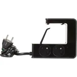 Legrand 050412 - Prodluž. kabel s vyp. na desku stolu 4Z Typ E + 2x USB-A 1,5m
