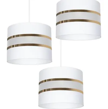 Lustr na lanku CORAL 3xE27/60W/230V bílá