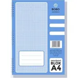 BoBo Blok, A4, s boční vazbou, čistý, 50 listů