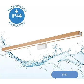 Koupelnové svítidlo Brilagi-LED Koupelnové osvětlení zrcadla WOODY MIRROR LED/15W/230V IP44 dub/bílá