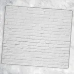 Tvrzené Multifunkční Skleněné Prkénko Moderní Cihla 60x52