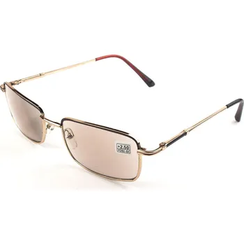 Brýle na čtení OPTICAL Samozabarvovací dioptrické brýle Vakko 7070 SKLO/ +4,00 FLEX