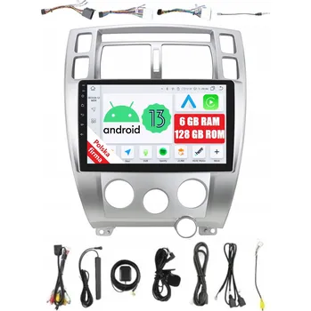 Autorádio 2DIN AUTORÁDIO S NAVIGACÍ ANDROID HYUNDAI TUCSON I (2004-2010) 6/128 GB DSP CARPLAY LTE