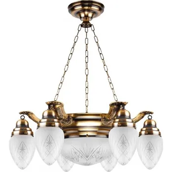 Kemar AW50/P - Lustr AZERO 6xE27/60W + 1xE27/100W