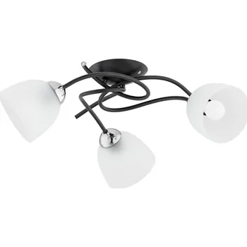 Přisazený lustr VERWIL 3xE27/15W/230V černá