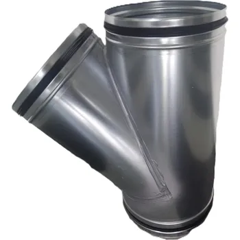 Vzduchotechnické potrubí Odbočka kruhová 45° Ø250 Ø180