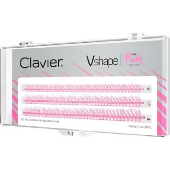 Lak na nehty Clavier, Vshape Color Edition trsy rias Pink Mix