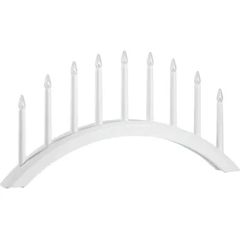 Dětské svítidlo Markslöjd 705954 - Vánoční svícen AVENTO 9xE10/3W/230V bílá