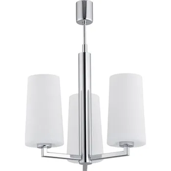 Argon 1224 - Lustr na tyči CAMELOT 3xE27/15W/230V lesklý chrom