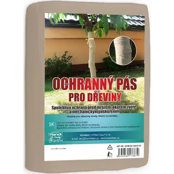Mulčovací textilie Pás ochranný 0,12 x 10m (Pomůže Vám zejména jako ochrana proti okusu zvěře, mrazu a mechanickému poškození stromů.)