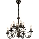 Lustr na řetězu DONATO 8xE14/40W/230V