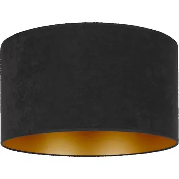 Duolla - Stropní svítidlo ROLLER 1xE27/15W/230V pr. 40 cm černá/zlatá