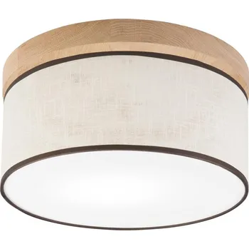 Brilagi - LED Stropní svítidlo BELLADONNA 1xE27/15W/230V pr. 30 cm krémová/dub