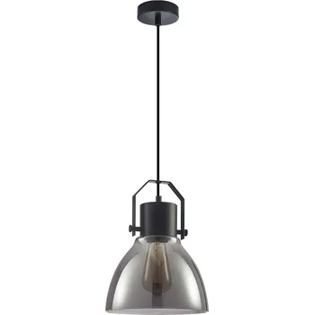 ITALUX PND-22371-1-BK+SG - Lustr na lanku DARLENA 1xE27/40W/230V černá