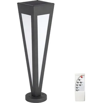 Venkovní osvětlení LED Solární lampa LED/2W/3,7V IP65 3000K černá