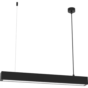 Lustr na lanku LUNGO T8 1xG13/9W/230V černá