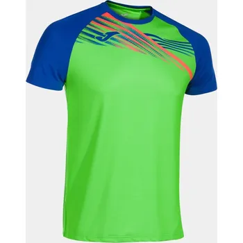 Pánské tričko Pánské sportovní triko JOMA Elite X Fluor Green-Royal XL
