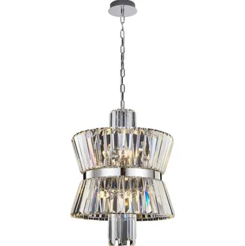 Lustr na řetězu AURELIA 8xE14/40W/230V chrom