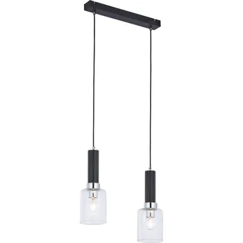 Jupiter 1868 - TU2 - Lustr na lanku TULUZA 2xE27/60W/230V stříbrná