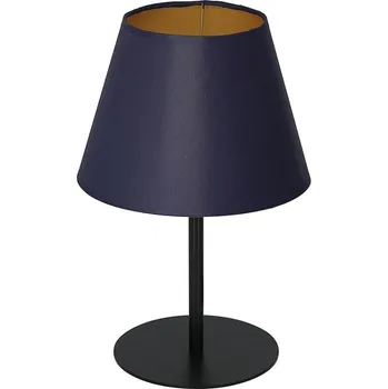 Lampička Stolní lampa ARDEN 1xE27/60W/230V pr. 20 cm fialová/zlatá + záruka 3 roky