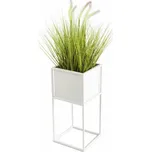 Stojan na květiny 50x24 cm bílá