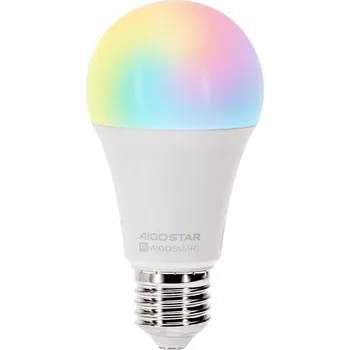 Žárovka LED RGBW Stmívatelná žárovka A60 E27/12W/230V 2700-6500K Wi-Fi - Aigostar