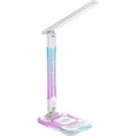 LED RGB Stmívatelná nabíjecí dotyková stolní lampa LED/7,5W/5V 2700-5300K bílá