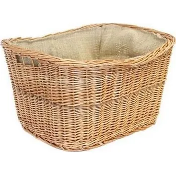 Proutěný koš na dřevo s držadly 30x45 cm + záruka 3 roky