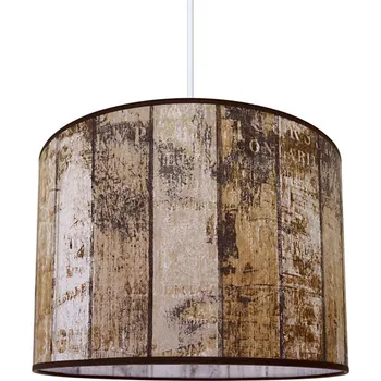 Dětské svítidlo Lustr na lanku WOOD 1xE27/60W/230V