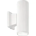 Ideal Lux - Venkovní nástěnné svítidlo BASE 2xGU10/28W/230V IP44 bílá