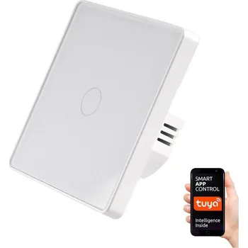 Pohybové čidlo Dotykový spínač jednopólový SMART 800W/230V bílá Wi-Fi Tuya