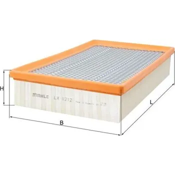 Vzduchový filtr Vzduchový filtr KNECHT LX 1212