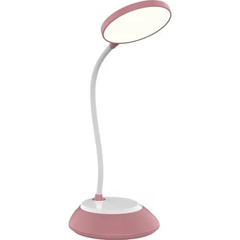 Lampička LED Stmívatelná nabíjecí stolní lampa VISUA LED/5W/5V 3000-5000K růžová + záruka 3 roky
