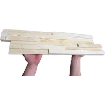 Obklad Přírodní obkladový kámen ZLÍN VZOREK - Mramor Flash lesklý