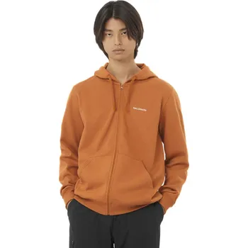 Pánská mikina Salomon Logo FZ Hoodie M LC2521000 - sierra M