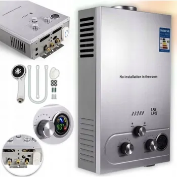 Bojler OHŘÍVAČ VODY PLYNOVÝ BOJLER PRŮTOKOVÝ LPG 18 L 36KW ECUTEE