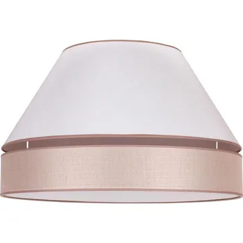 Duolla - Stropní svítidlo AVIGNON 3xE27/15W/230V pr. 60 cm bílá/béžová