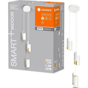 Ledvance - LED Stmívatelný lustr na lanku SMART+ DECOR 3xLED/8W/230V bílá Wi-Fi